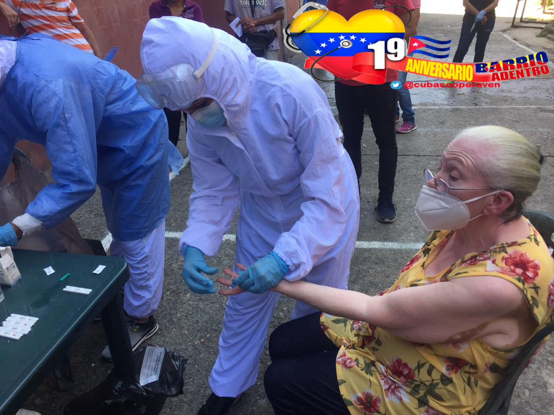 José Martí “…Deme Venezuela en qué servirla: ella tiene en mí un hijo….” 

#Aniversario19BarrioAdentro #CubaPorLaVida #CubaCoopera 

<a href="/cubacooperaven/">Brigada Médica Cubana en Venezuela</a> <a href="/MINSAPCuba/">Ministerio de Salud Pública de Cuba</a> <a href="/PardoRegla/">Regla Angulo Pardo</a> <a href="/japortalmiranda/">José Angel Portal Miranda</a> <a href="/MinSaludVE/">MPPSalud</a> <a href="/MagaGutierrezV/">Magaly Gutiérrez Viña</a>