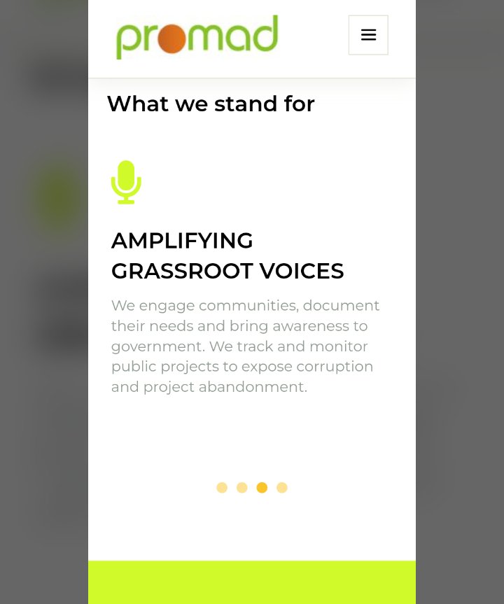 promadng's tweet photo. We engage and amplify grassroots voices for good governance, accountability and transparency #PROMADFoundation 

Cc: @OSIWA1 @macfound @Gendermobile_NG @GiveDirectly @SkollFoundation @GlobalIntegrity @voicetweetz @BudgITng @Connected_dev https://t.co/2TVX4vHZeY