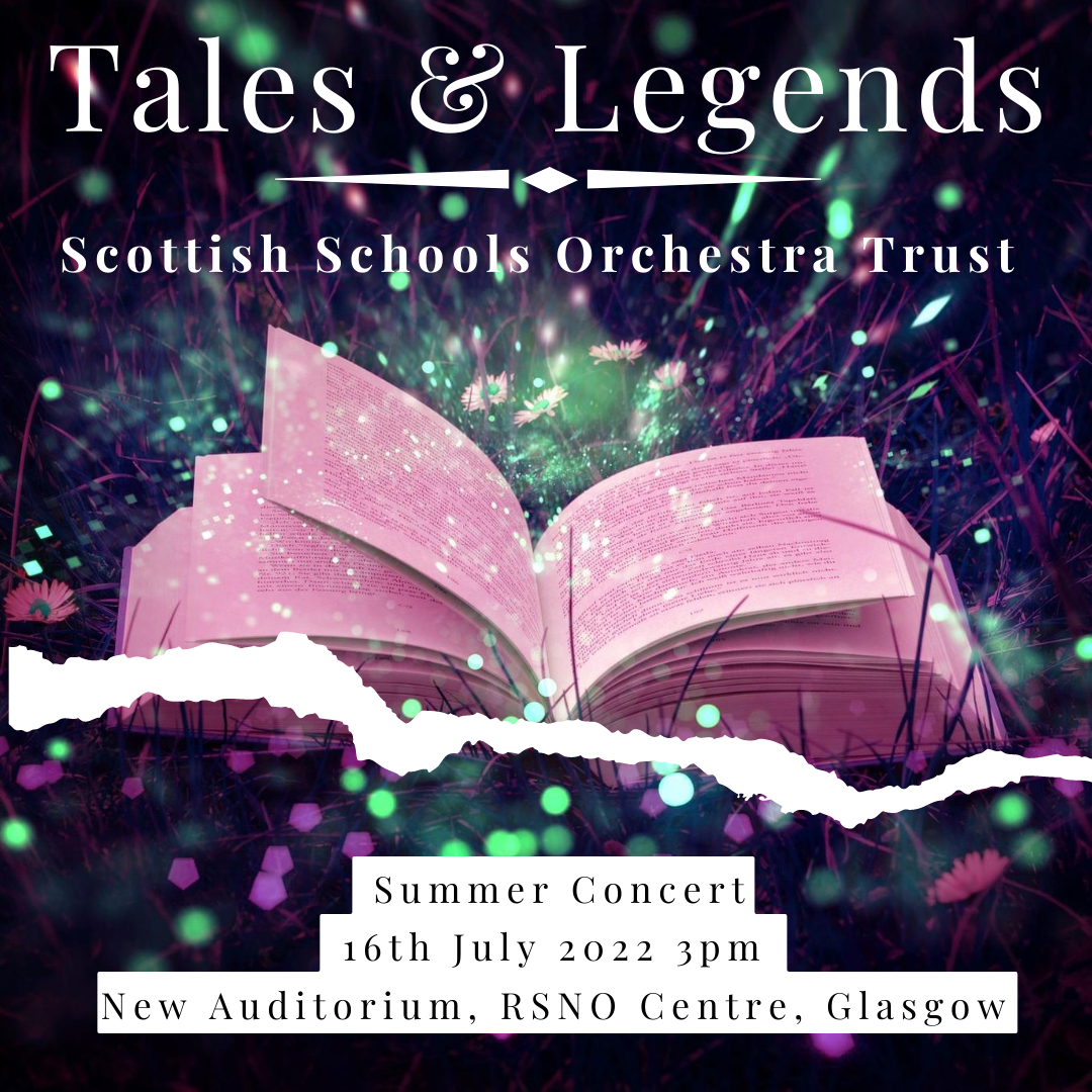 SScOTmusic's tweet photo. Our Summer Concert this year will be inspired by Scotland's designated 'Year of Stories' 📚 Still plenty time to sign up for our Summer Course which will explore repertoire full of Tales and Legends from Scotland and beyond!
Sign up here https://t.co/3d6Au5Przt
#beinspired https://t.co/QcUN7aMFDP