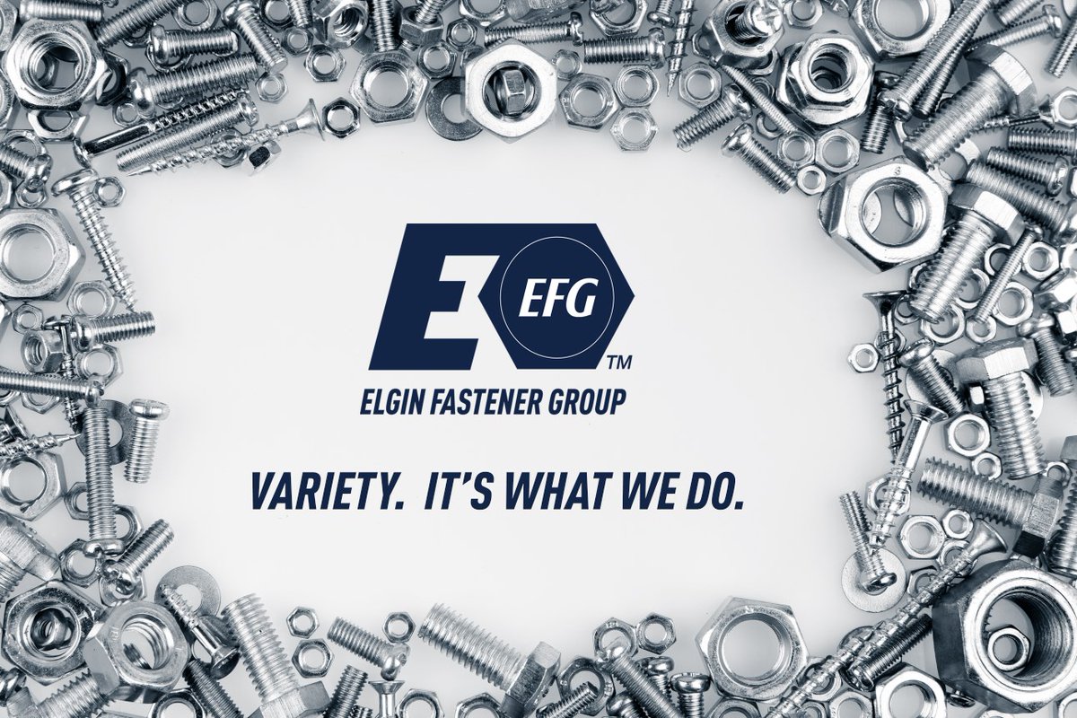 elginfastener's tweet photo. 7 product brands offering you the largest selection of specialty fasteners, licensed fasteners and wire forms. It's the Elgin Advantage™!
#RockfordFastener #Holbrook #Telefast #QualityBolt #LelandPowell #NorthernWire #OhioRodProducts https://t.co/hJ8VeLskDH