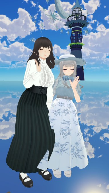 #おうつちのVRC日記
一部の人が死にそうながそさん集
ボンネット帽めちゃよいな… 