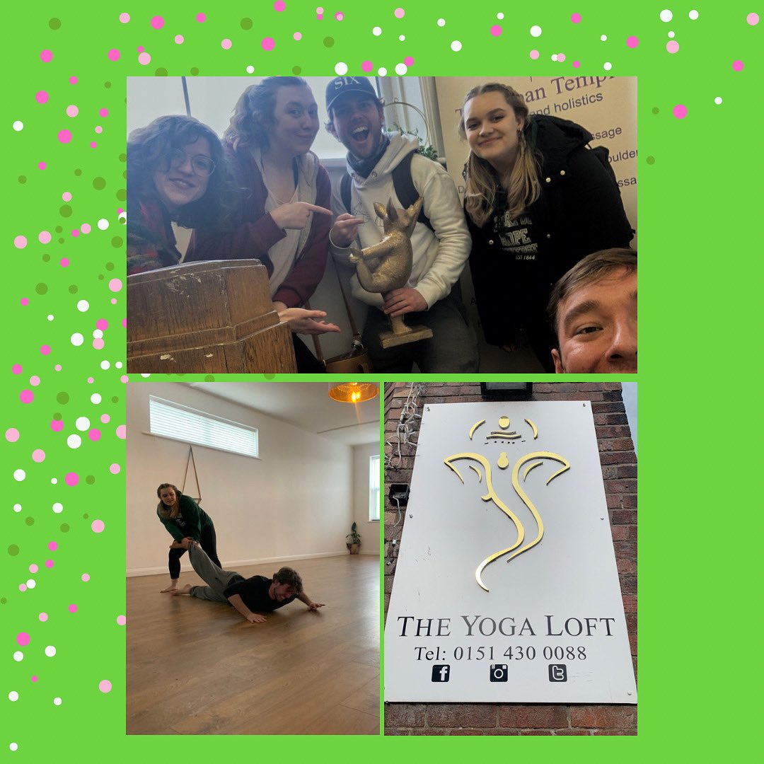 We’re so excited to be back in the rehearsal room to polish our production of #AnimalFarm. It was equally wonderful to welcome Emma to the team who brought great energy and creative ideas.

Huge thank you to the Yoga Loft, Prescot for giving us the perfect space to work 💕✨🚀