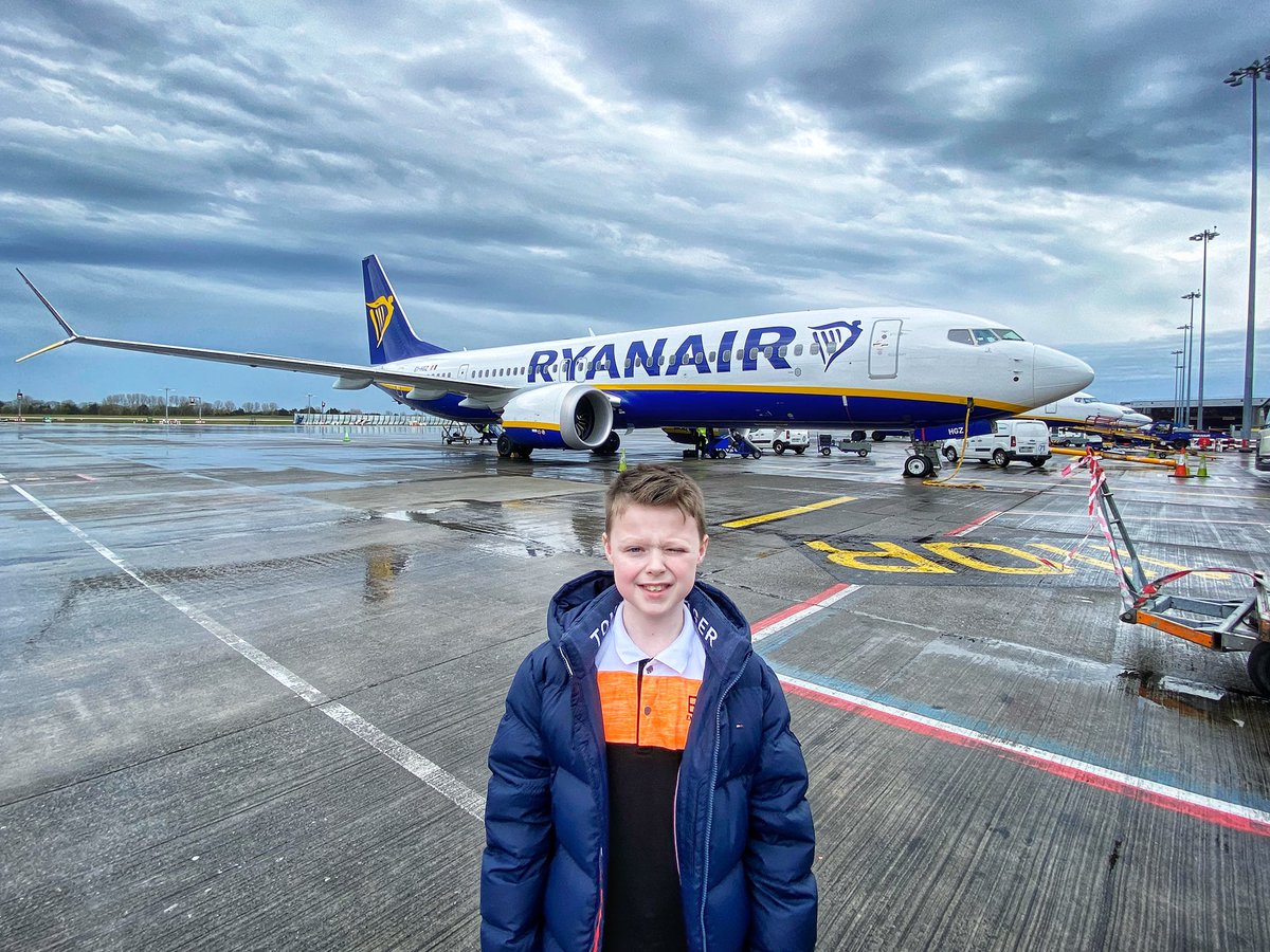 Great day over in Dublin with the boy today 🇮🇪 ✈️