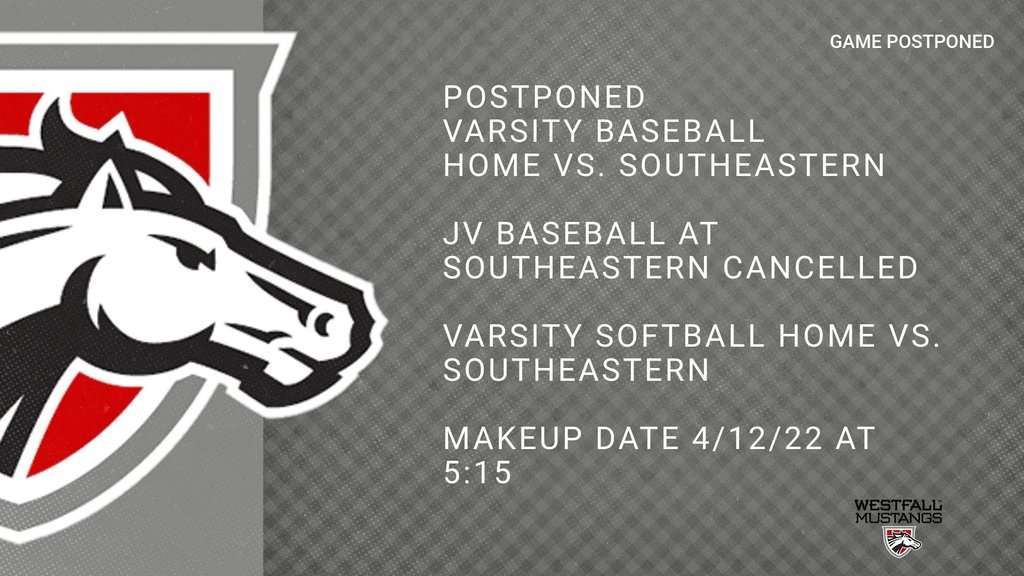 WestfallHS's tweet photo. Athletic Update for Monday, April 11: https://t.co/tDzJaHkXIh