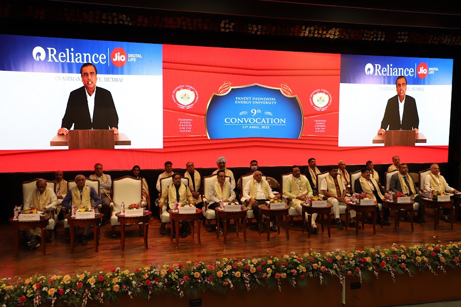 PDEU’s 9th convocation held; 1563 students awarded their degrees