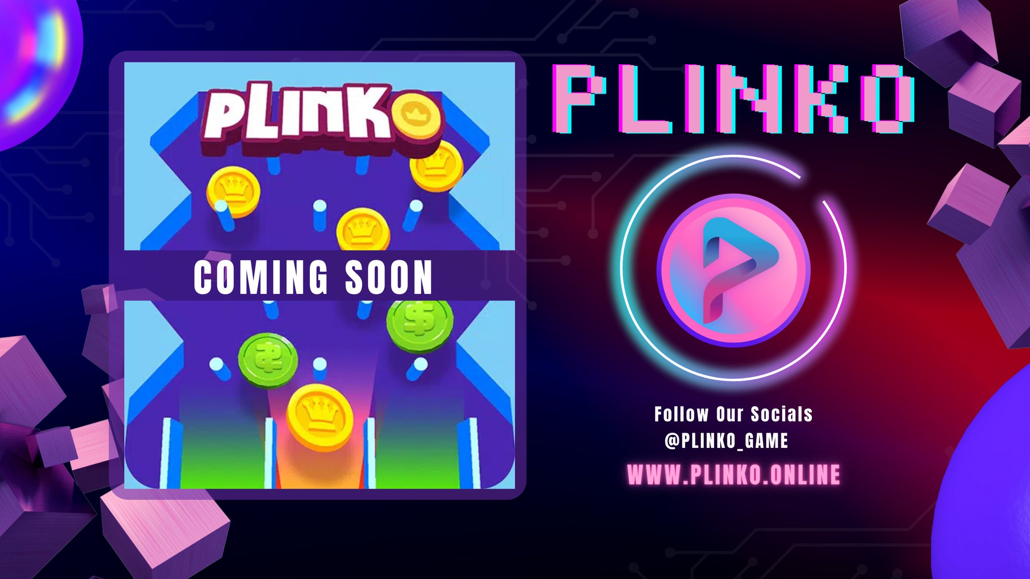 PLINKO on Twitter "PLINKO_GAME PLINKO GAME IS COMING SOON !!! LIKE