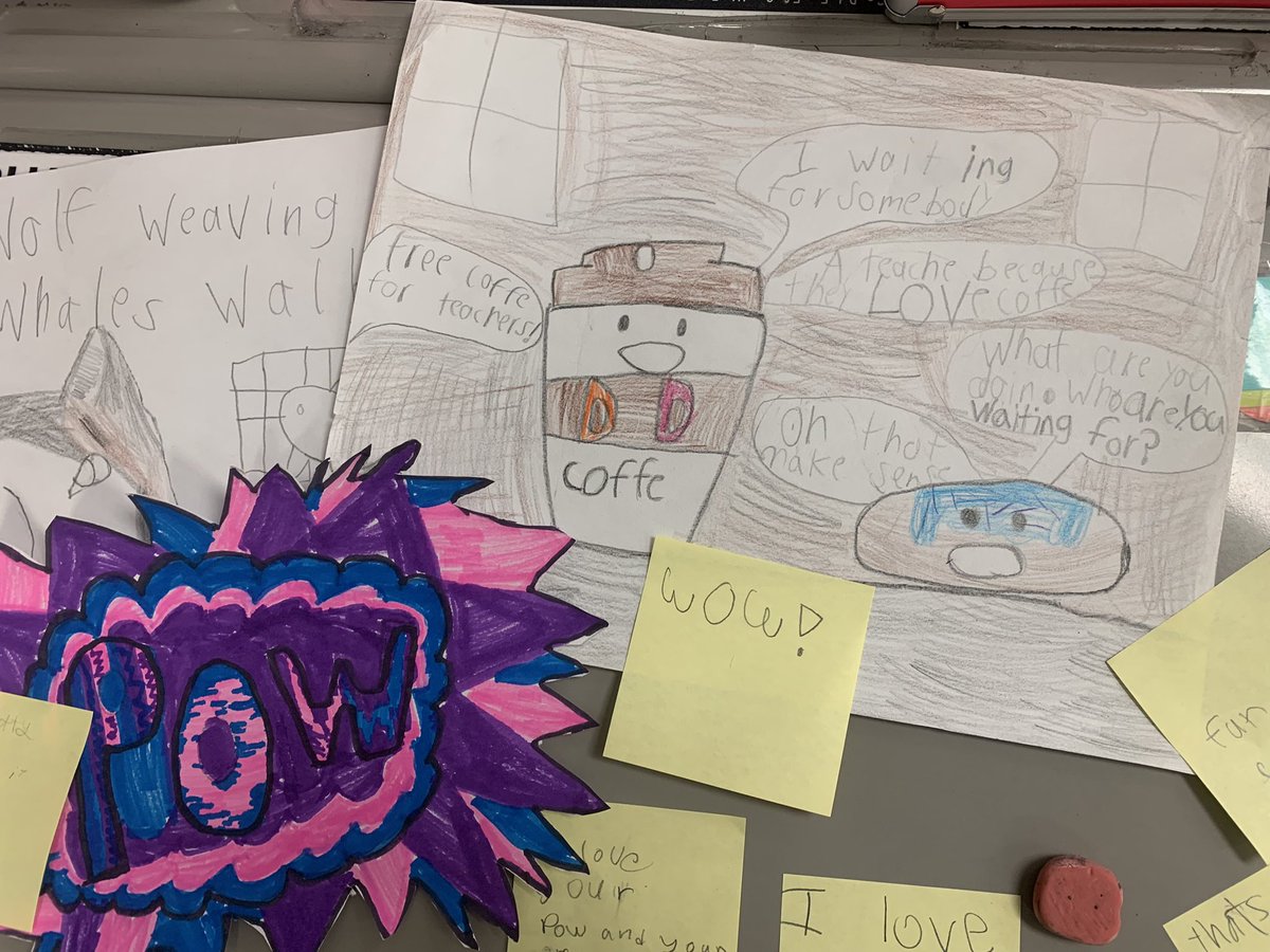 schillinIn2nd's tweet photo. We had so much fun looking at our classmates hard work during our figurative language gallery walk 🌟 https://t.co/xzeotJb9g2