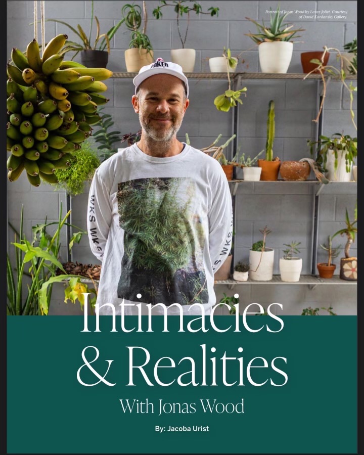 The Canvas Monthly's latest issue 2/2: Jonas Wood