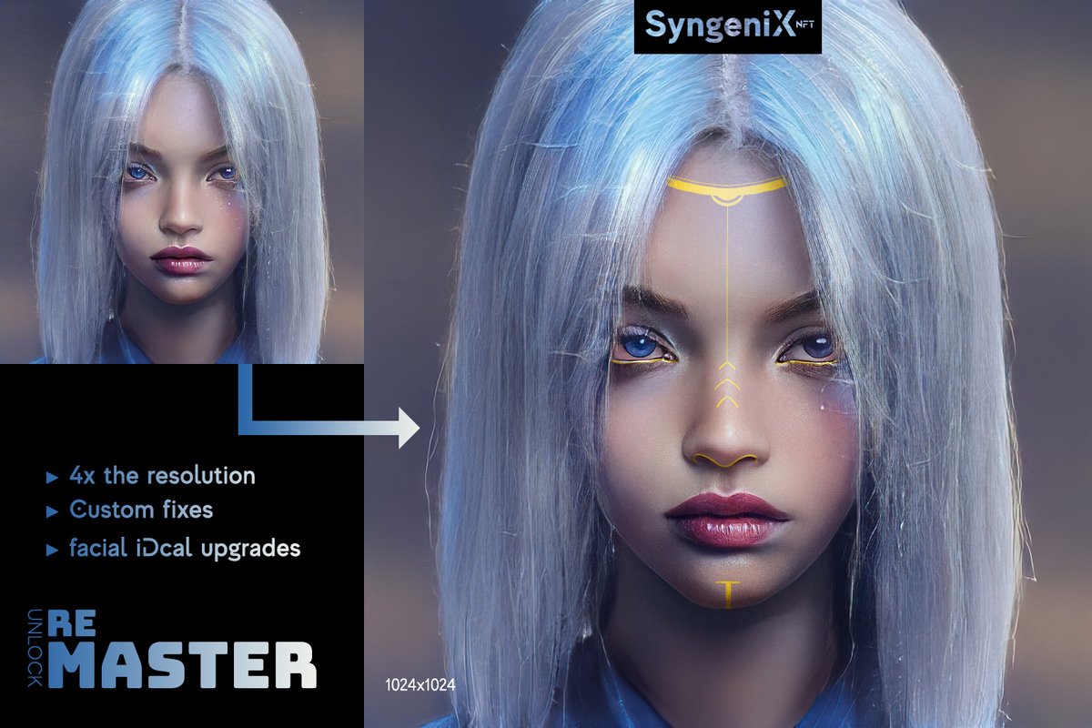 We're doing daily Remasters for our users - join our Discord (discord.gg/syngenix) and get yours done too! (soon we'll be able to do it through our website backend, even easier!).