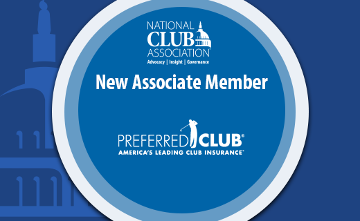 NatlClubAssn's tweet photo. Welcome @PREFERREDCLUB to NCA's growing Vendor Network! Since 1993, PREFERRED CLUB has been a national leader providing insurance solutions to Private and Semi-Private Golf & Country Clubs as well as City, Social & Athletic Clubs. Learn more here. https://t.co/G0x6intGeo https://t.co/S4hCPb1yg0