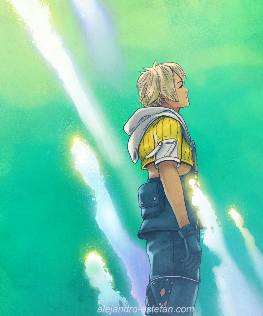 01DragonStar10's tweet photo. Tidus. #FFX #FFXART https://t.co/9z1rFVdZJF