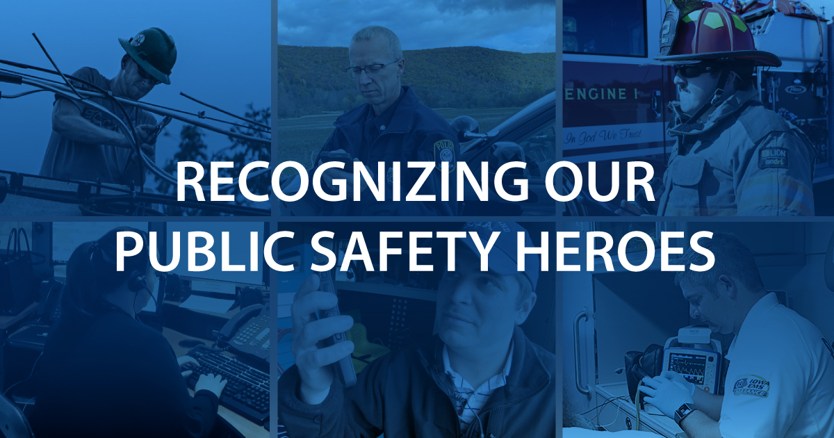 We are grateful for our nation's first responders. Each spring, we honor these #EverydayHeroes for their service. Check out our latest blog from FirstNet Authority CEO <a href="/EdparkyPS/">Edward Parkinson</a> to see how you can join in celebrating the men and women of #publicsafety: firstnet.gov/newsroom/blog/…