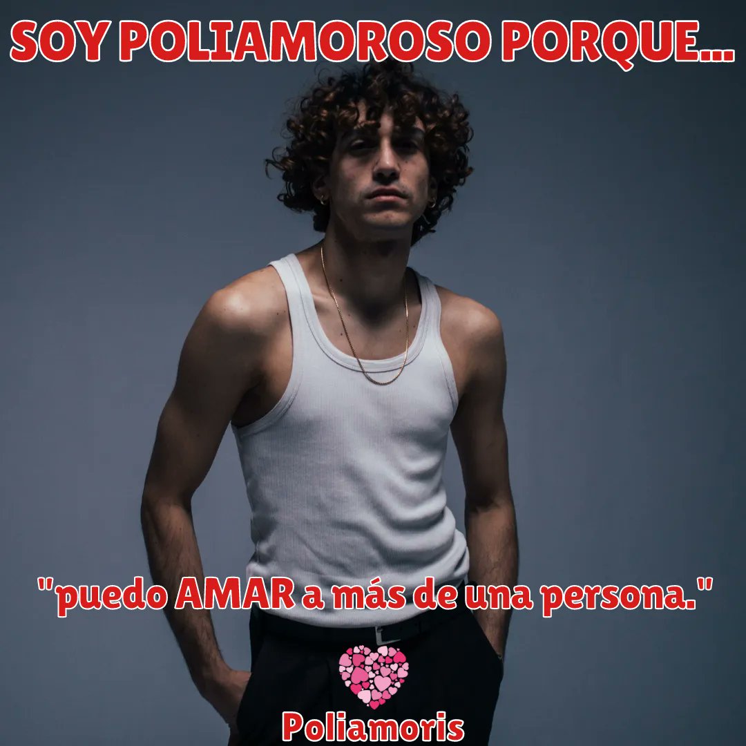 Poliamoriscom's tweet photo. Soy #poliamoroso porqué... puedo amar a más de una persona. Para mí, el #amor no debería ser un sentimiento que limitar y reprimir. 💝💖❤️
#poliamor #poliamorosa #poliamores #poliamore #poliamori #poliamorosas #poliamorosos #trieja #triejas #polyamory #polyamorousrelationship https://t.co/WWu63b7VqM