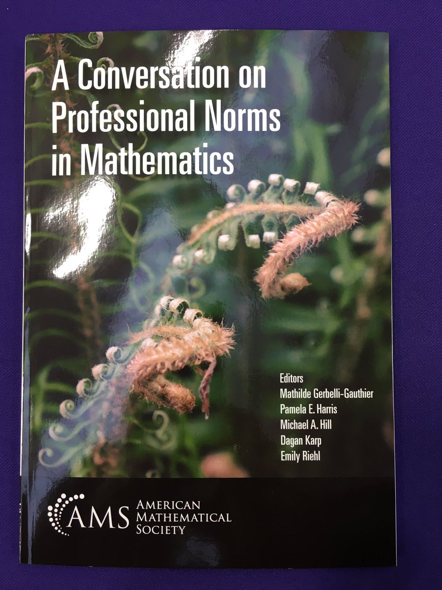 CatBPhD's tweet photo. At BAMC, loved seeing these books!  Yes!  @amermathsoc @DPeharris @dagan_karp @GizemKaraali_ https://t.co/srrTCMNF6y