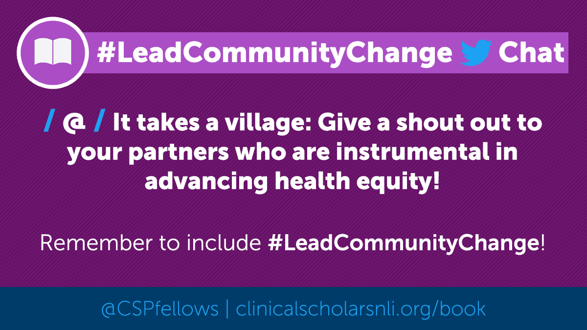 CSPfellows's tweet photo. @: It takes a village. Give a shout out to your partners who are instrumental in making progress towards #HealthEquity!

Remember to include #LeadCommunityChange!

#IPHCMonth #NMHM2022 https://t.co/vAShS7ffxa