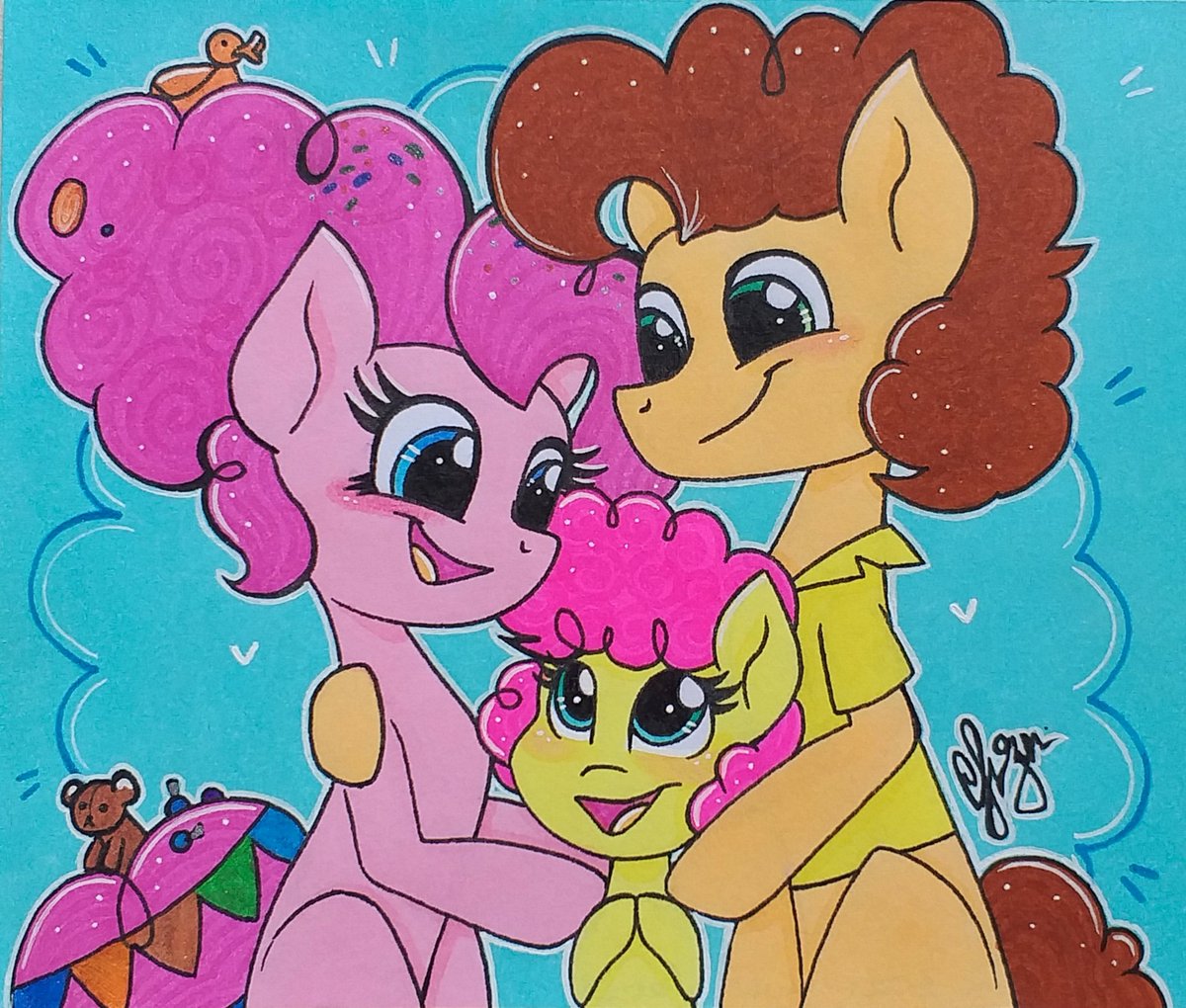 _VeronikaArt_'s tweet photo. 💕🎉✨️Party ponies family✨️🎉💕
🌟Redraw🌟 from 2019
It's been more than two years since my MLP OTP became canon, and I still can't believe it🥺😭💖💕
#MLP #MLPFiM #brony #mlpfanart #PinkiePie #CheeseSandwich #lilcheese #cheesepie #shipping #ship #otp #fanart #myart https://t.co/0Yh51mtw5R