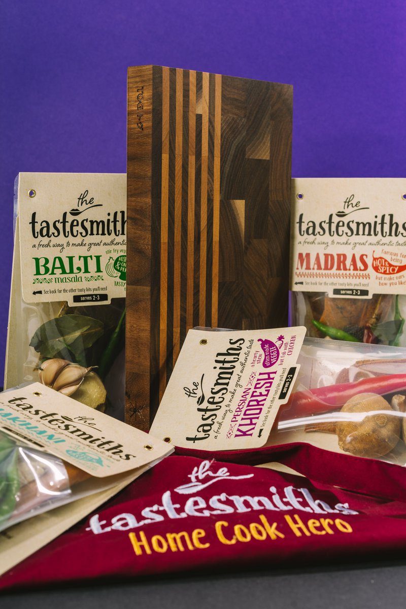 Tastesmiths's tweet image. Are you a #HomeCookHero 

Send us pics of your Tastesmiths meals for a chance to win with us and @TogKnives throughout April

#HomeCookHero #Winner #UKFoodie #HomeMade #ScratchCooking #CookEatWin #MealKit #Curry #Foodie