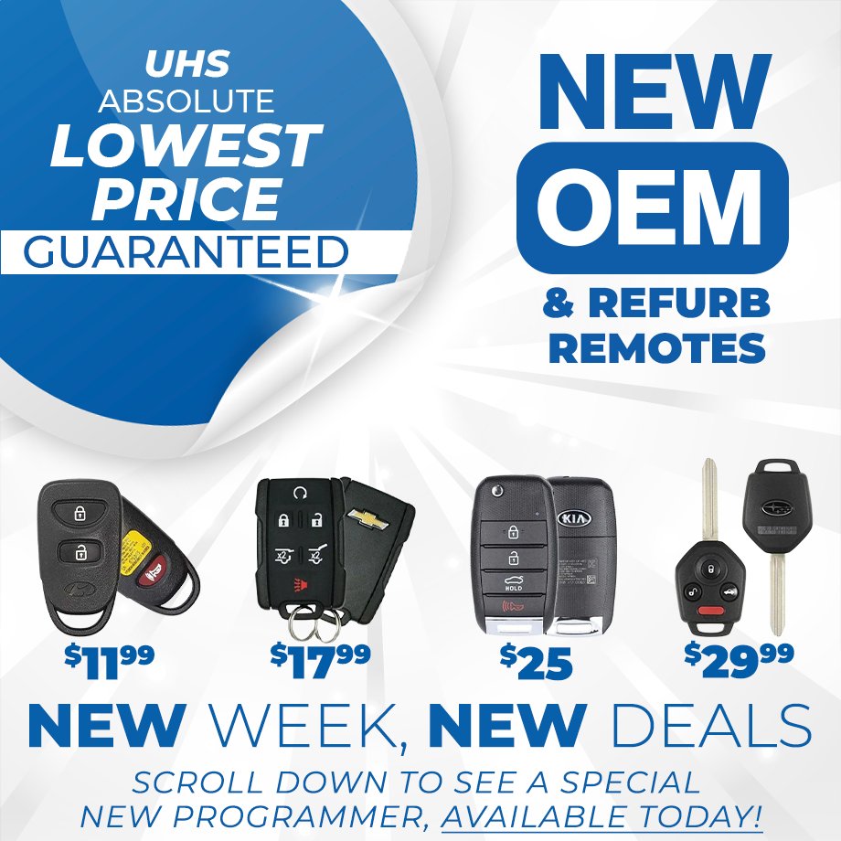 UHSHardware's tweet photo. 🔥 New Week, New Deals 🔥 Special Item 🔥
https://t.co/qlpaUmG8r6
Find Out What Amazing NEW Item UHS Has and Be the FIRST to GET ONE!

#specialoffer #newitem #mondaysale #salesalesale #newdeals #goprogrammer #codecannibal #lowestpriceguarantee #carremotes #keyprogrammers #Deals https://t.co/SUXDblOPwP