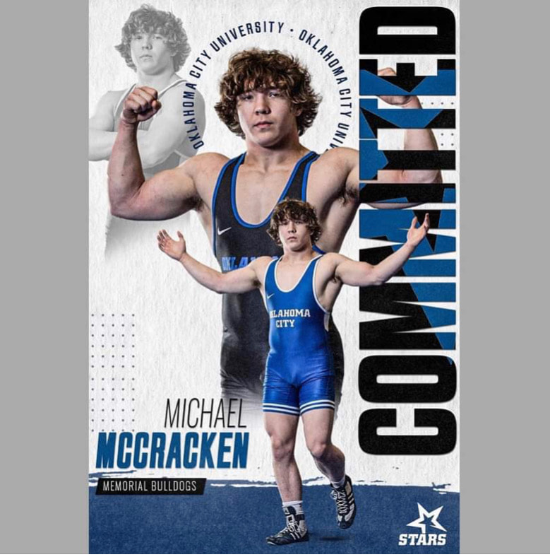 The one and only Michael McCracken. Congrats and Best Wishes upon your future! <a href="/goemhsathletics/">EMHS Sports</a> <a href="/o__wrestle/">Oklahoma Wrestling</a>