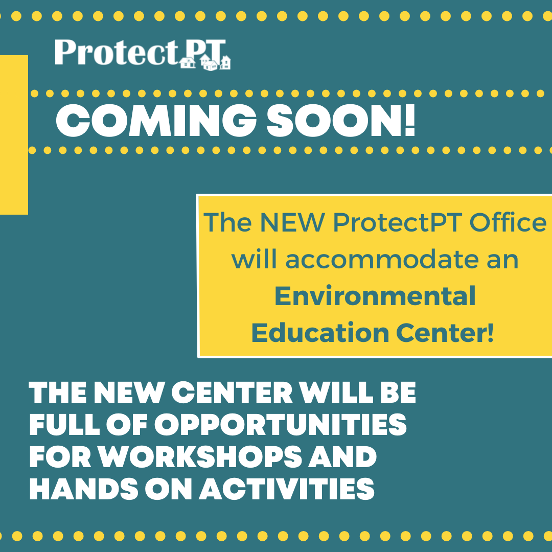 ProtectPT's tweet photo. COMING SOON! The new Environmental Education Center will be up and running before the summer! We can't wait to share all the exciting new things in store for this education center. 
#protectpt #educationcenter https://t.co/t7vXNMuH3c
