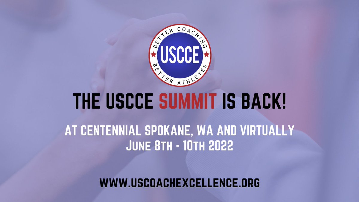 CoachingEd's tweet photo. 🚨The USCCE Summit is coming back!
🎙️ We’re thrilled to announce that the in-person edition of #USCCE2022 will take
place in Centennial Hotel in Spokane, Washington!
💻Can’t attend in-person, then register for our virtual summit and join our keynote sessions.
#USCCE https://t.co/Z4NJqCuhDC