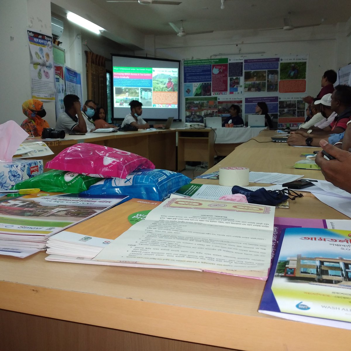 parthask78's tweet photo. Learning and sharing meeting with WASH SDG Programme Nepal team @Barguna, Bangladesh. https://t.co/q106I1P3qe