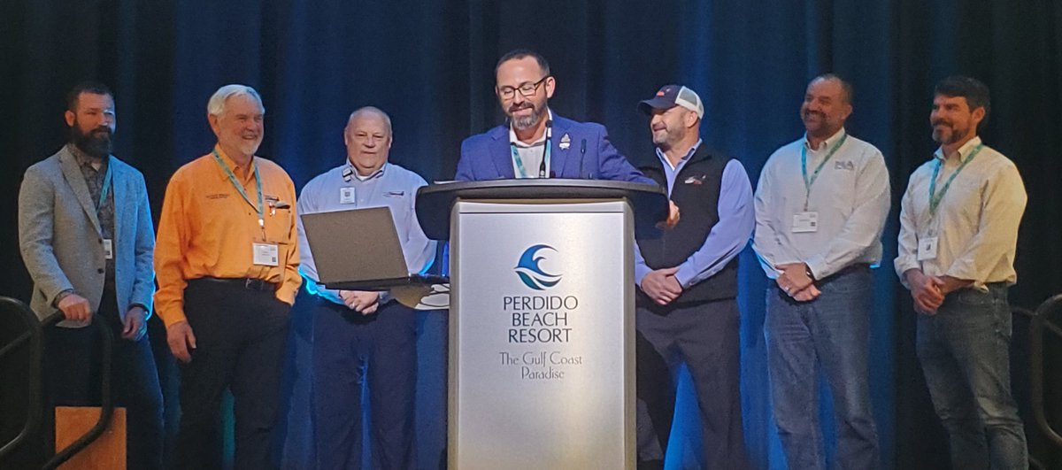 Another historic <a href="/AMPAdocs/">AMPA</a> moment from #CCTMC22 - the surprise announcement of the <a href="/chucksheppard/">Chuck Sheppard</a> Excellence in Education Award / Scholarship. He's a legend. <a href="/MetroAviation/">Metro Aviation</a>