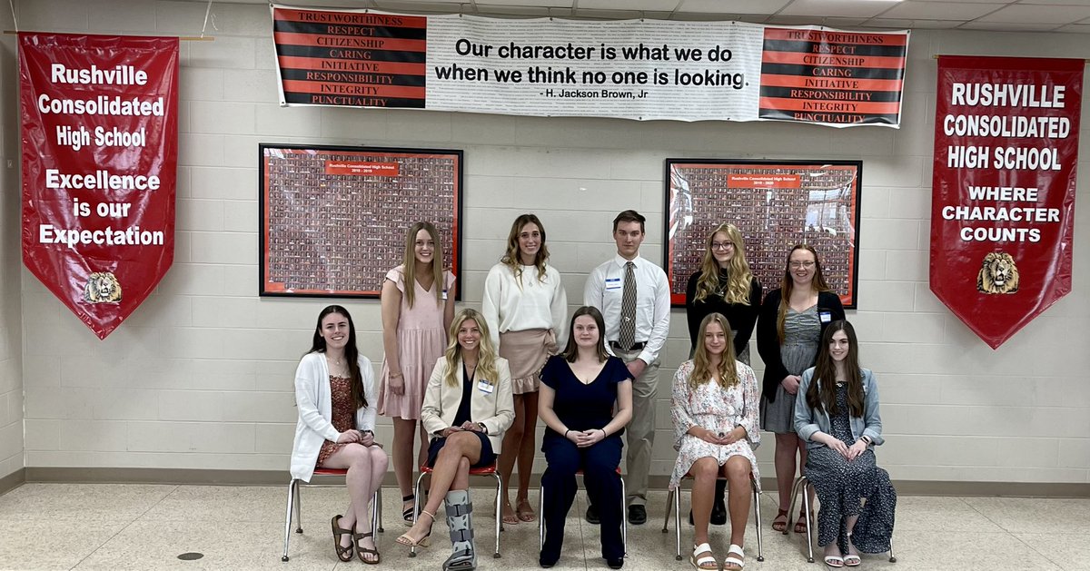 The Rushville Rotary honored our students’ hard work by sponsoring the Top-10 Celebration! The top 10 students in each grade were recognized. Thank you parents, guardians, school staff and everyone who have supported these students’ efforts!