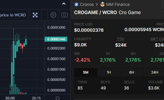ROH_ETH's tweet photo. GANG GANG YOU KNOW THE GANG ! +2000% FIRST 15MIN !!! GANG !!!! NOTIF ON !! 💎💎Tokenomics:

🚀LP: 3%
🚀Marketing: 5%
🚀Development: 2%

🕹Website: 
https://t.co/aYziCR7q0z
🕹Telegram Group
https://t.co/YZcnfb8iBJ #CRO #MMFinance #PlayToEarn @Crogametoken https://t.co/A9noe4qnSq