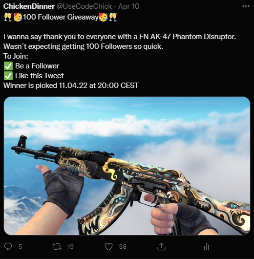ChickenDinner tweet media