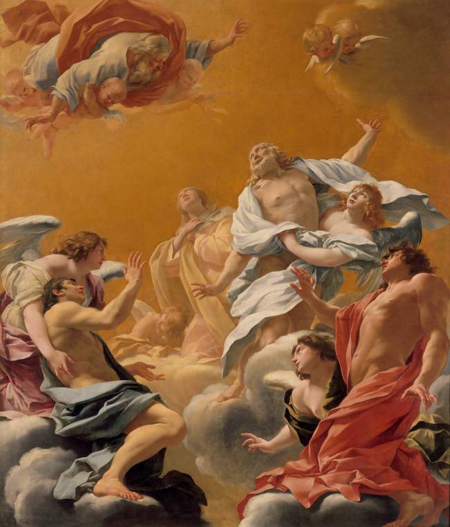 Mweilc's tweet photo. Tout frais rentré de restauration grâce à un généreux mécène et aux soins attentifs de la #Coarc le Martyre de saint Eustache de Simon Vouet a retrouvé son église. A apprécier sans trop de modération 😎Rappelons que son couronnement est conservé @MuseeArtsNantes https://t.co/Q063ZO3foW