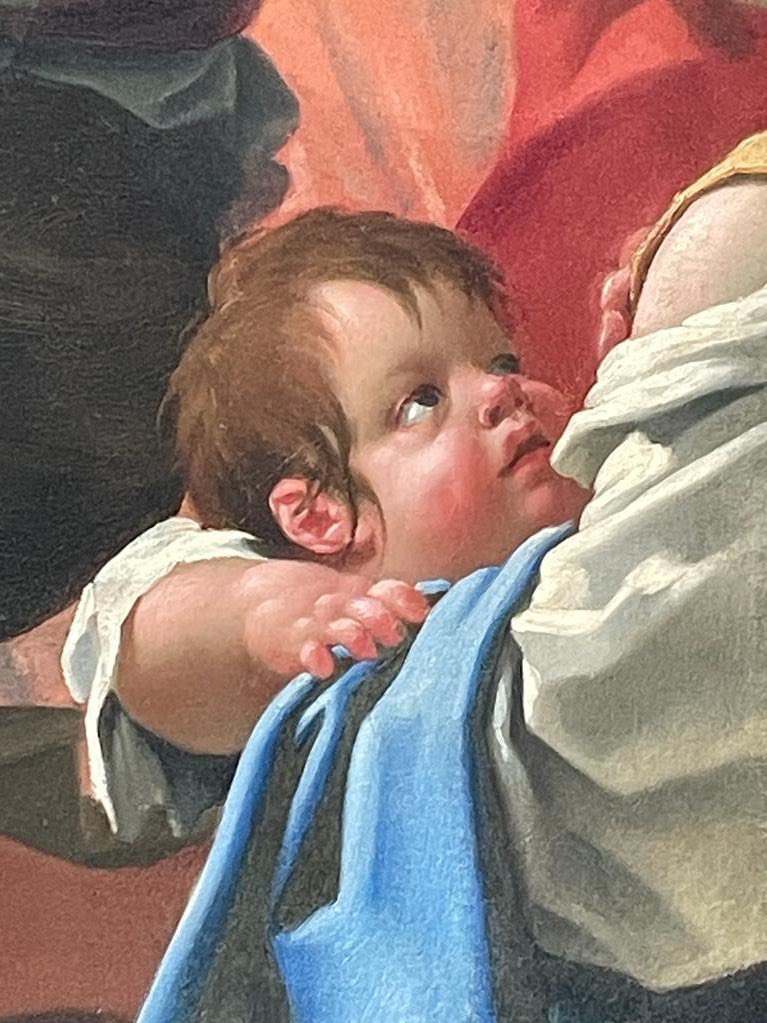 Mweilc's tweet photo. Tout frais rentré de restauration grâce à un généreux mécène et aux soins attentifs de la #Coarc le Martyre de saint Eustache de Simon Vouet a retrouvé son église. A apprécier sans trop de modération 😎Rappelons que son couronnement est conservé @MuseeArtsNantes https://t.co/Q063ZO3foW