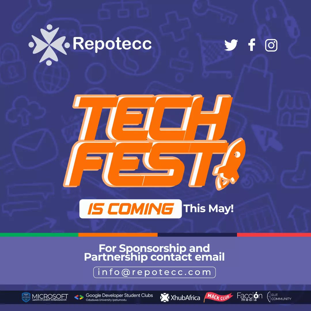 RepoTecc's tweet photo. Register
https://t.co/oi1NMmVbRC
#techfest #findyourwayintech #techtwitter https://t.co/tgM6IGv49a