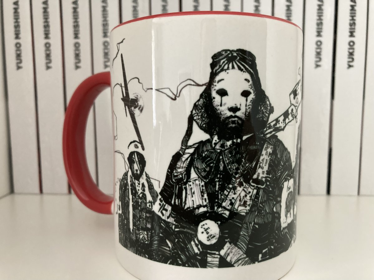 ComicsHydra's tweet photo. Neu bei HYDRA:
Das #Kamikaze-Bild ist eins der stärksten aus dem #YukioMishima-Comicroman.
Die Tasse gibt es hier:
https://t.co/FoJxiboWmS
#Mishima #Tasse #ferrogallico #göttlicherwind #HydraComics #comicmerchandise https://t.co/e1QoZyueYW