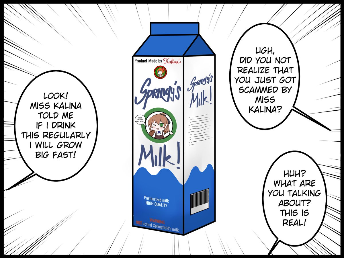 randgriz96's tweet photo. Ep. 73 : Milk

Milk is good for a growing child, but how about MP5? Springy's Milk is the answer
#girlsfrontline #소녀전선 #少女前線 #ドールズフロントライン https://t.co/zwnhcXb1Xr