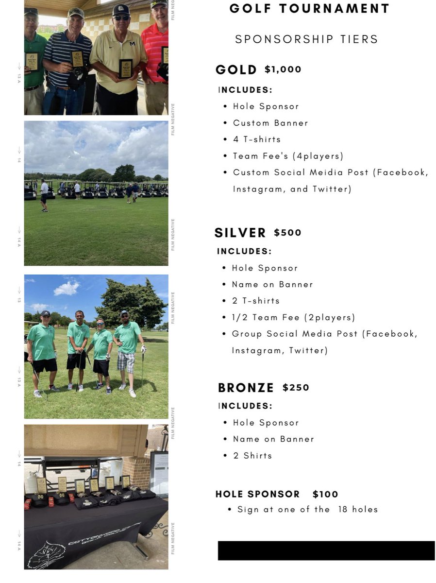 McGregorBooster's tweet photo. 🗣 SHARE SHARE SHARE 🗣

Mark your calendar’s for our Annual Scholarship Golf Tournament! 

If you would like to be a sponsor or have any questions please call Matt or Peyton or shoot us an email! ⛳️🏆 #BulldogPride https://t.co/zNWqFthtg2