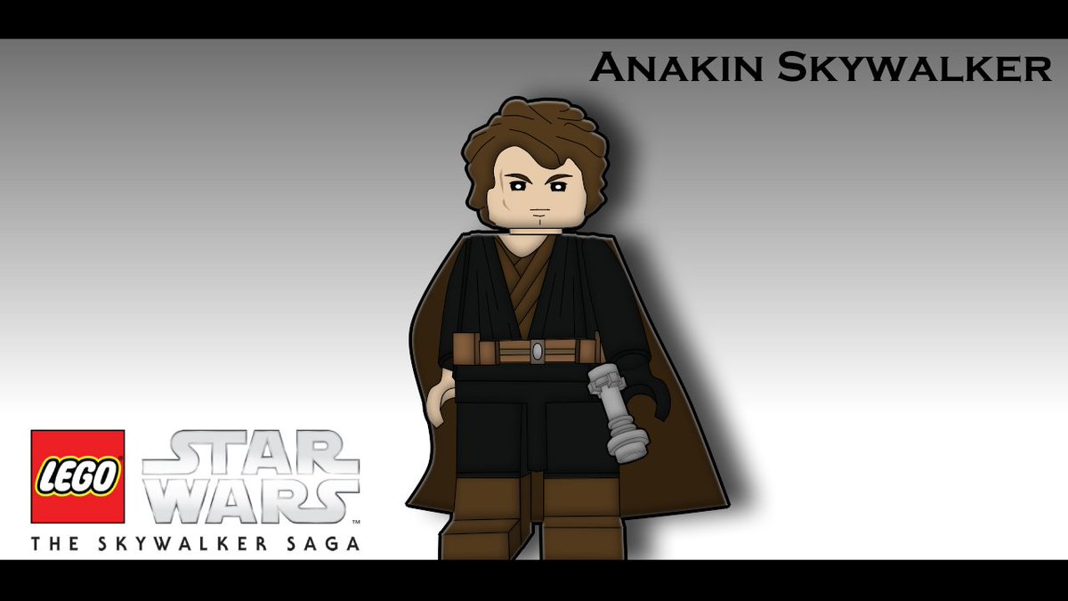 CalibRPG's tweet photo. @TTGames  felt a little artsy, wanted to draw Lego Anakin so here he is. https://t.co/ysq9cRDU6r