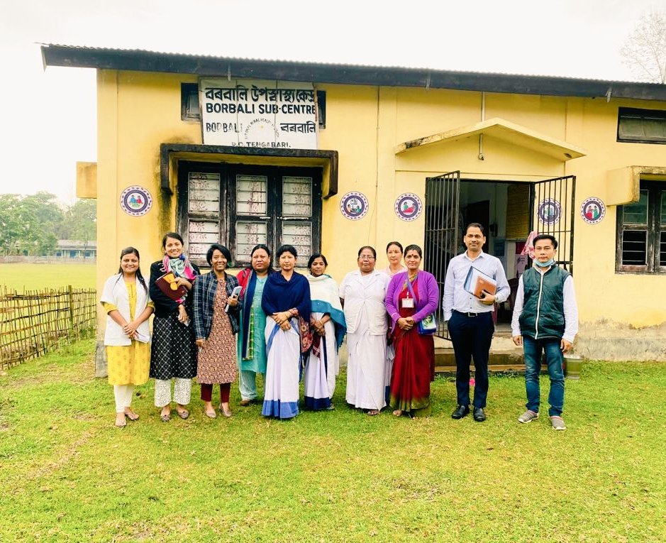 GolaghatNhm's tweet photo. Visit of team from #NHSRC to Silonijan HWC, Borbali SC, Ratanpur HWC and KBAli BPHC to assess the progress of #ComprehensivePrimaryHealthCare  in these centres

@nhm_assam @dcgolaghat @PomiBaruah @GolaghatPolice @DIPROGolaghat https://t.co/XXRmlvanxh