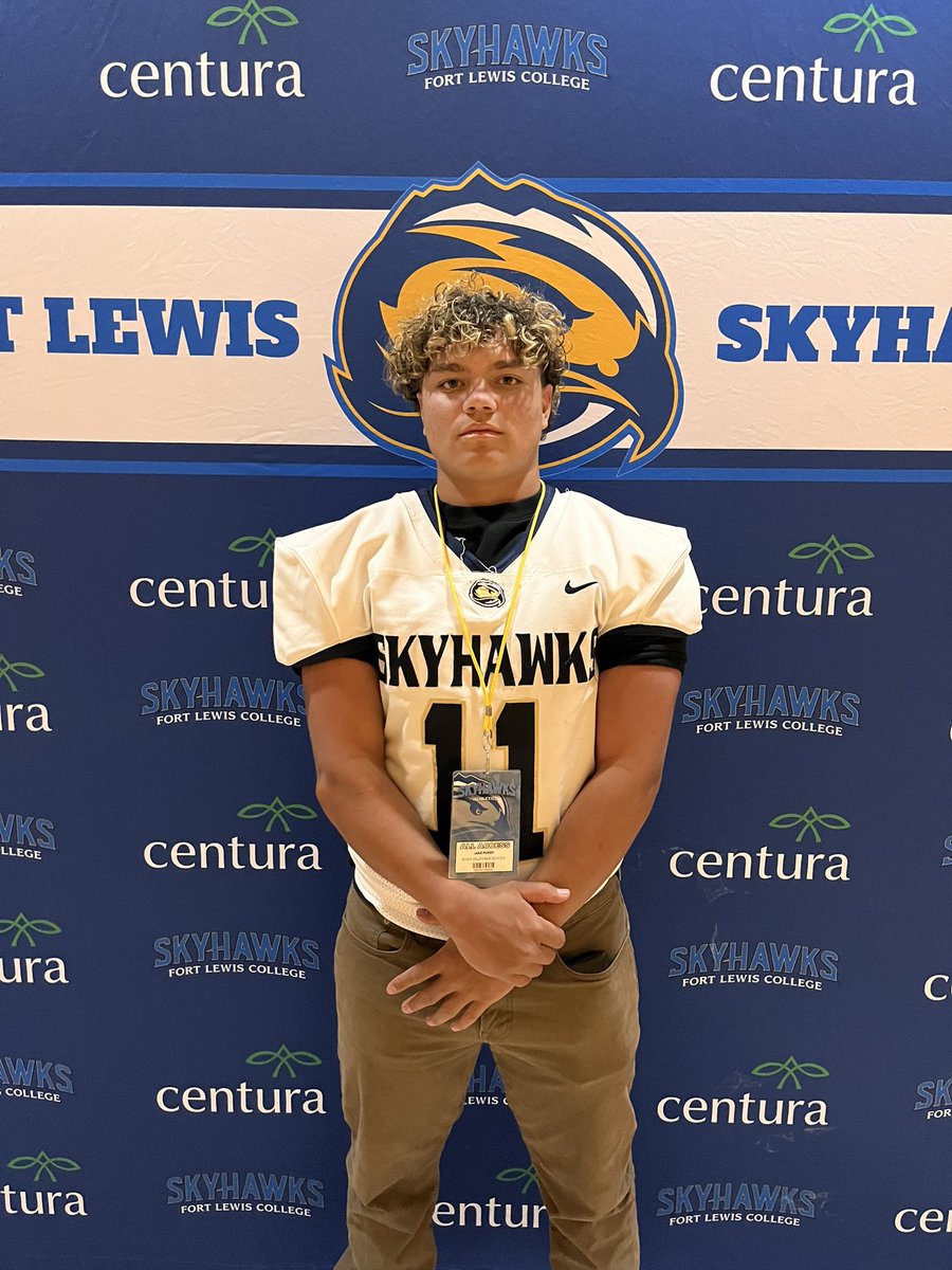 Thank you <a href="/TheCoach7Bible/">Jordan Bible</a> for the
visit to @TheFortFootball . The culture
being built at Fort Lewis has new and big energy &amp; it's a great environment to be around. Thank you <a href="/CoachDeMartini/">Sebastian DeMartini</a> <a href="/OGMacDC/">Shay McClure</a> <a href="/FLCCoach_Grinde/">John Grinde</a> @FLCCoach_Moon <a href="/FLCCoach_Cox/">Johnny Cox</a> @FLCCoach_Fields