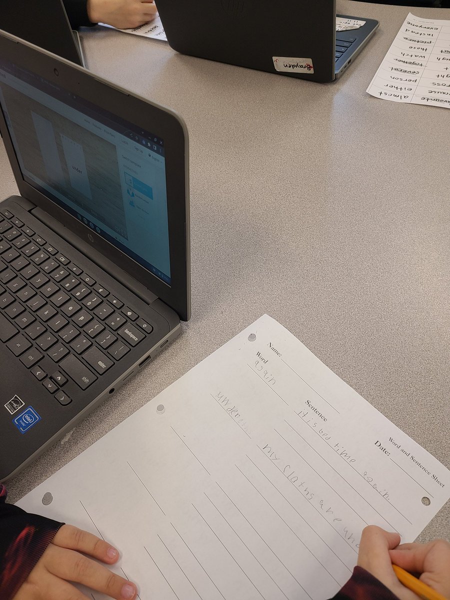 JenniferODrisc9's tweet photo. I think @getwordwall might be my new favourite companion for our word study! #cbvrce @cbvrce_tech https://t.co/gNPy6wd7LA
