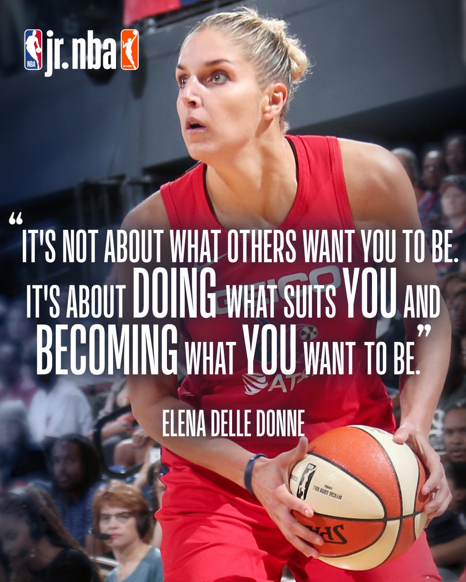 RT <a href="/jrnba/">Jr. NBA/Jr. WNBA</a>: It's #MotivationMonday ‼ What are you do doing this week to be better both on and off the court ⁉ #JrNBA <a href="/De11eDonne/">Elena Delle Donne</a>