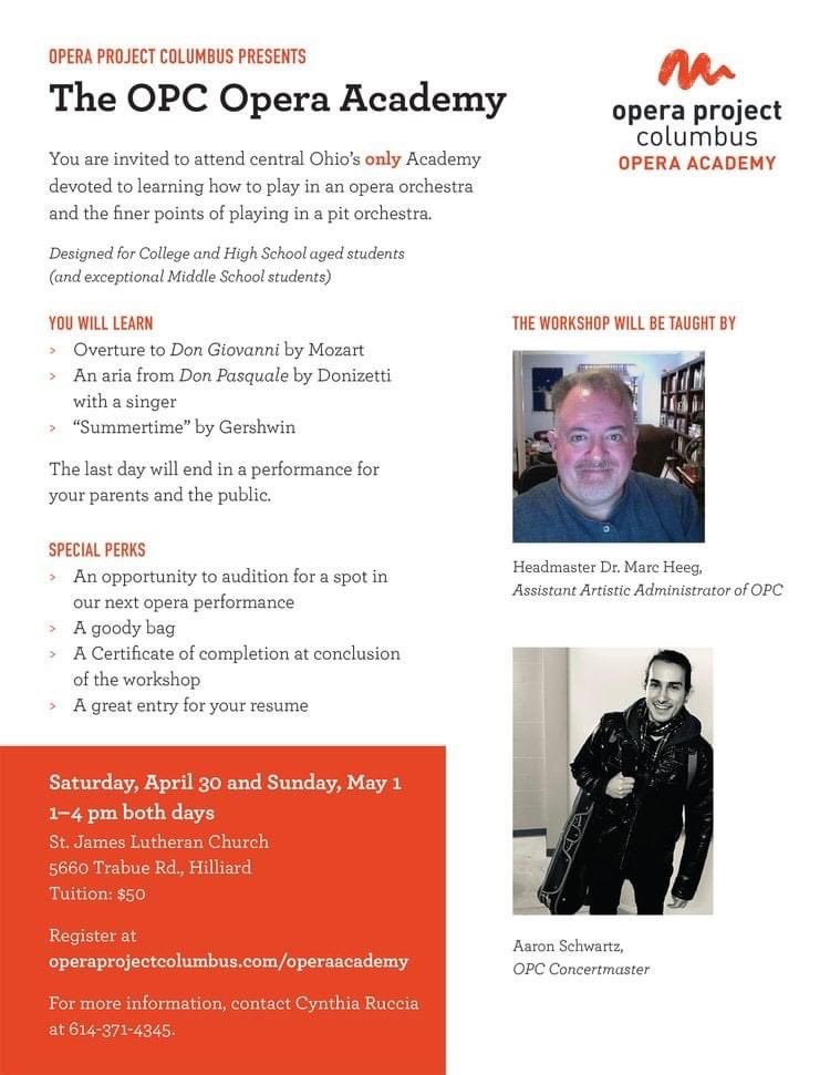 OperaProjectCol's tweet photo. Registration is extended! We have a few spots left. Visit https://t.co/fRpdzj6de7 to reserve your spot #opc #opera #operamusic #musiceducation #operaeducation #operamusicians #teachopera https://t.co/l9kgKIyF6j