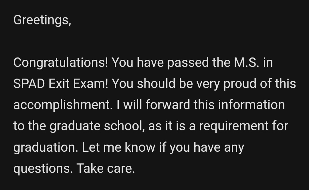 Just_smith693's tweet photo. One step closer to my M.S. in Sport Administration from @SPADUofL
All I need to do now is finish my classes. So excited to graduate in a few weeks! #GoCards #SPADGrad #L1C4 https://t.co/Flmj9SExrE