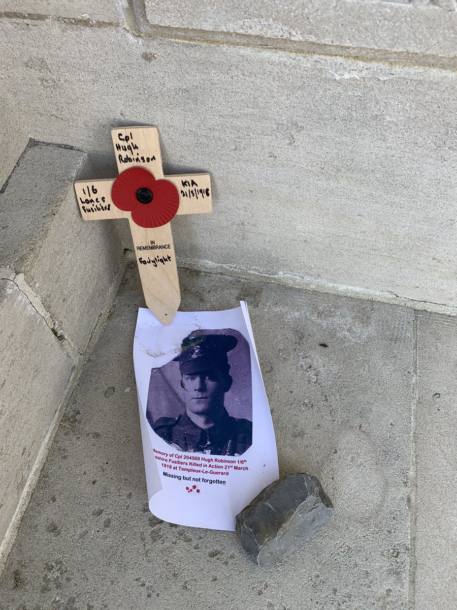 myfamilysWW1's tweet photo. @sueellen305 @alberttopcat @JennMForster @unknown_british we had a big day today. As well as my Great Uncle and 2 Gt-Uncles-in-law, we managed to visit your Great Uncles &amp; the unknown soldier. We also tracked some of the steps of my grandfather around #Contalmaison. https://t.co/nL66KpY3Iz