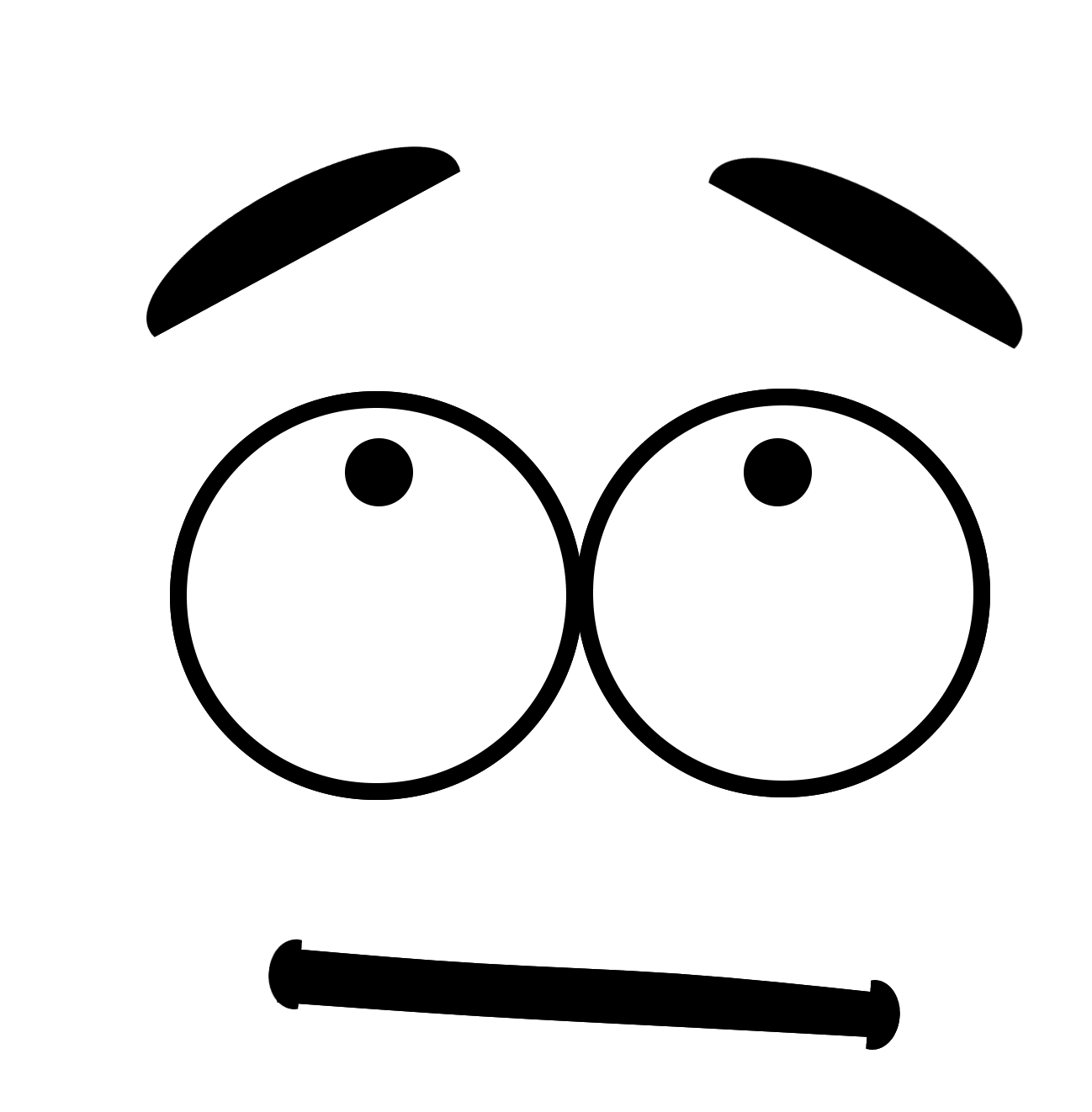 Freepngimg on X: Check out New PNG Today - Emoji Art Outline Face