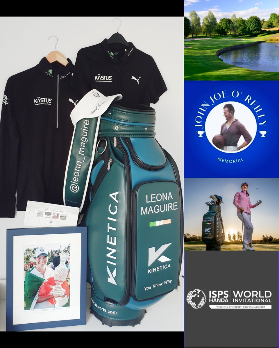johnjoememorial's tweet photo. 🔥 AMAZING LEONA MAGUIRE PRIZE- TICKETS FROM €10!🏌️‍♀️ 

🚨 Win unique Leona merchandise, tickets to see her @ISPSHanda &amp; 4Ball @Slieverussell ⛳ 

🐦 EARLY BIRD prizes inc;
⛳ @killeencastle @farnhamestate
🎫 @IrishOpen_

⏳ 1ST DRAW TUESDAY!
🎟 ENTER NOW @ https://t.co/F6zjtv97wJ https://t.co/5ZnmMvbJGr