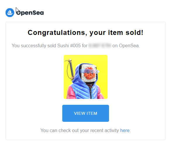 SushibarNFT's tweet photo. One more Sold. 
https://t.co/5J9mBBStoJ

#nft #NFTartist #NFTMarketplace #NFTCommumity #japan  #sushi #openseanfts #BTC https://t.co/ScerlnW7ZP