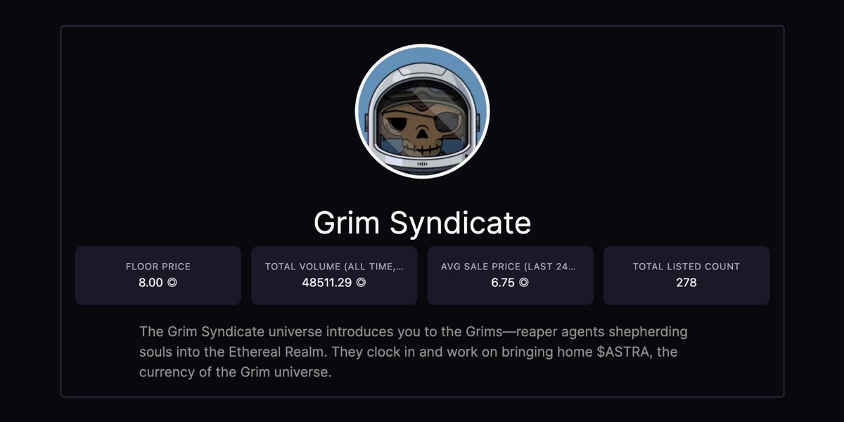 📣 𝐆𝐑𝐈𝐌 𝐌𝐈𝐋𝐄𝐒𝐓𝐎𝐍𝐄 📣

As someone who's been working at the ETA since the beginning this is bonkers (and 100% deserved), WMGI 👏👏👏