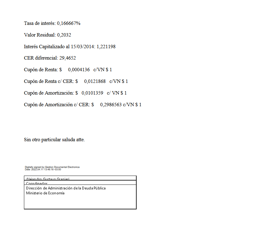 Sickboy_Galpon's tweet photo. Aviso de Pago Bonos de Consolidaciónen Moneda Nacional 6ta. Serie 2% BOCON PR 13
#PR13 #CER https://t.co/0ZrT43eoBl