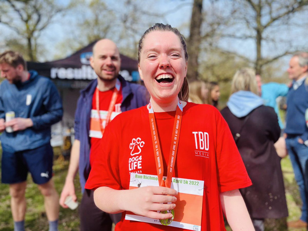 alparkdave's tweet image. Sweaty 33mins later … #DoItForDogs ❤️